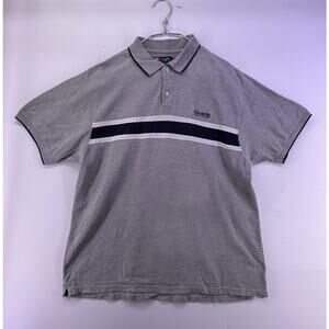 Vintage Champs X Ralph Lauren Gray/Navy Polo Shirts Size XL